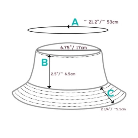 Hand knit bucket hat - Picture 8 of 8